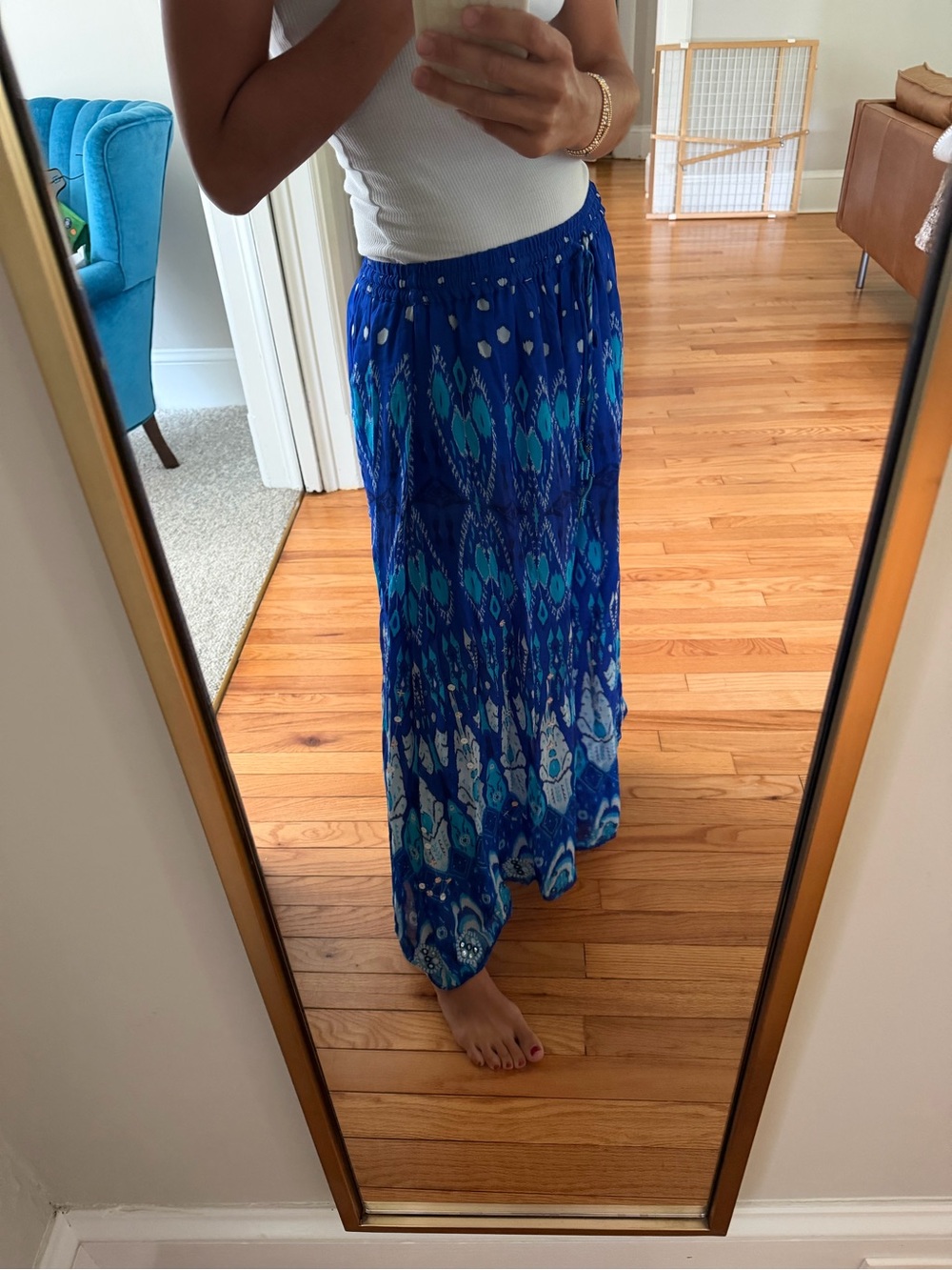 Zara bohemian skirt